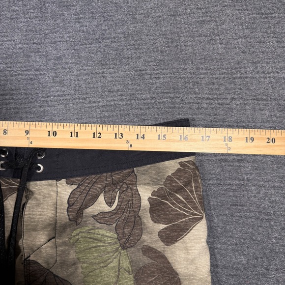 O'Neill Hyperfreak Board Shorts Men Size 32 Floral Camo Stretch Surf Swim Trunk - Picture 6 of 8